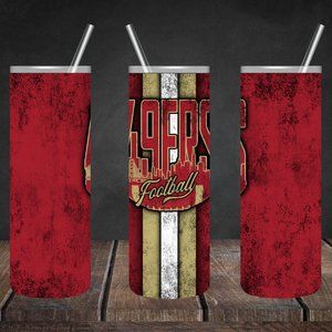 San Francisco 49ERS 20oz Skinny Tumbler